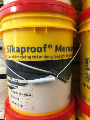 Sikaproof Membrane được đóng gói trong thùng 18kg