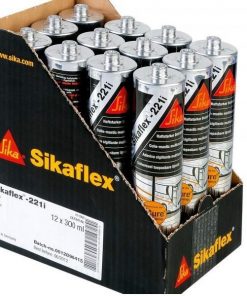 Sikaflex 221 được đóng gói thùng 12 tuýp