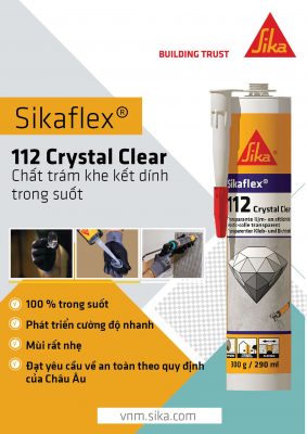 Sikaflex 112 Crystal Clear